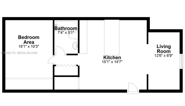 $2,200 | 536 Northeast 62nd Street, Unit 1, Miami, FL 33138