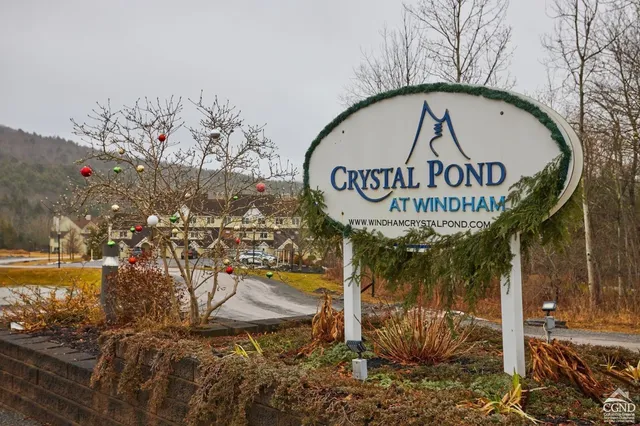 a view of a sign board