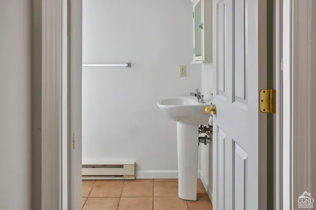 a bathroom with a sink