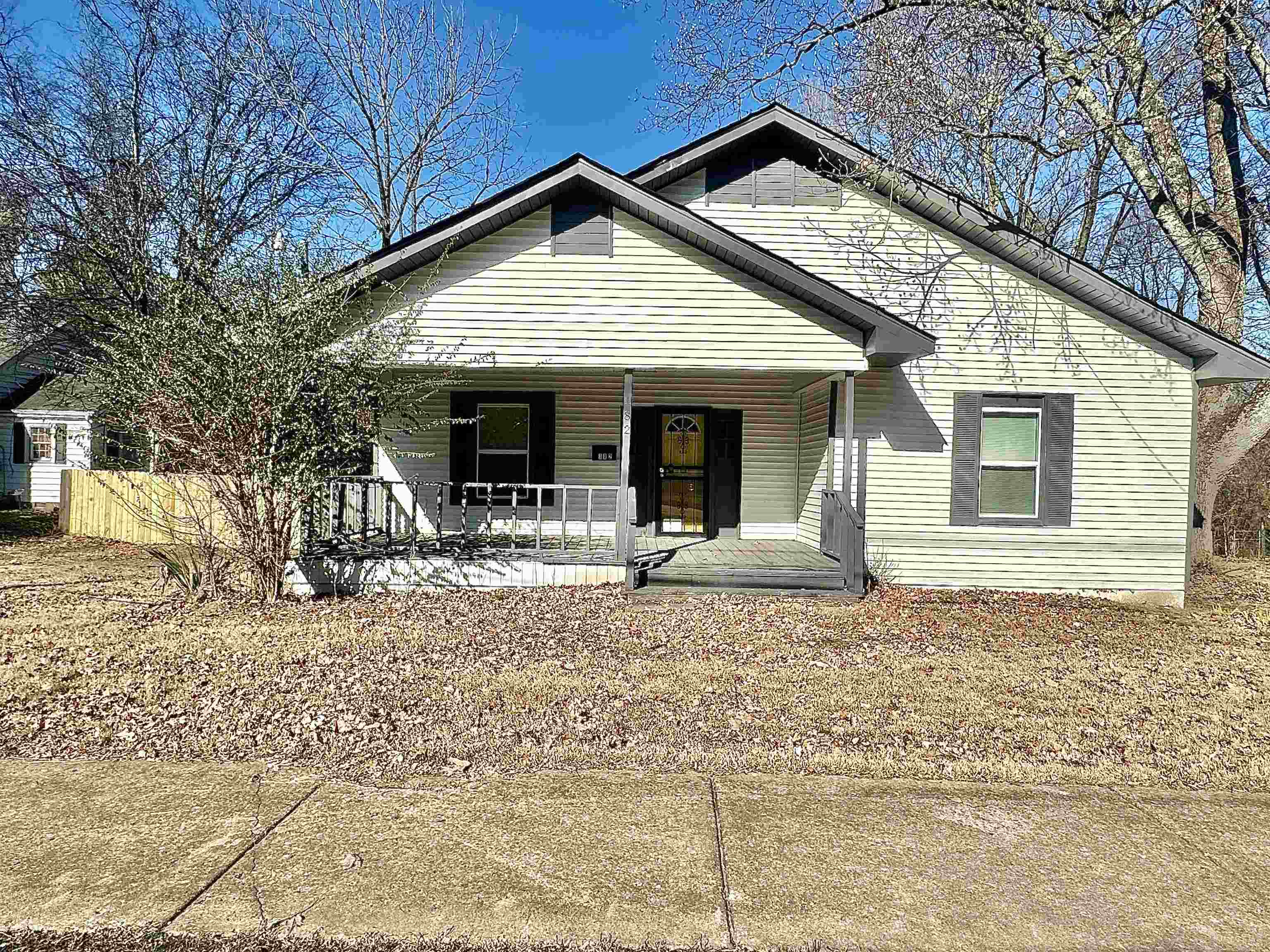 182 South Jefferson Street Ripley, TN 38063 - Photo 1 of 22 a view of a house with snow on the wall