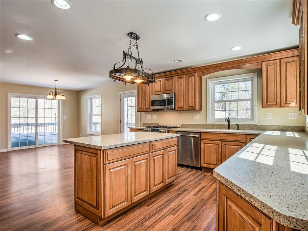 206 Campbell Road Leeds, ME 04263 - Photo 8 of 34 Dining area opens to kitchen and...