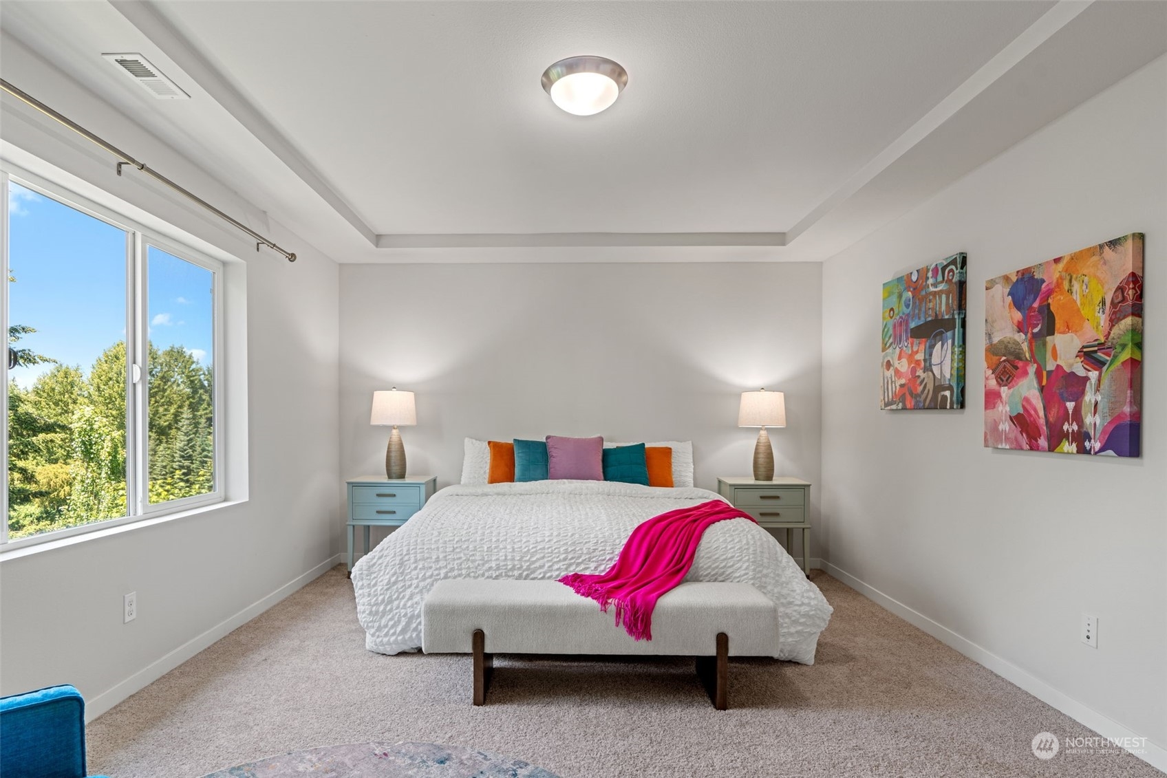 22622 41st Drive Southeast Bothell, WA 98021 - Photo 25 of 34 a bedroom with a bed painting on wall and a window