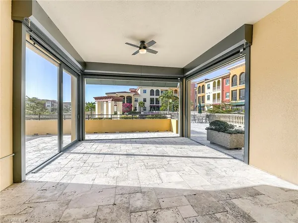 a view of front door