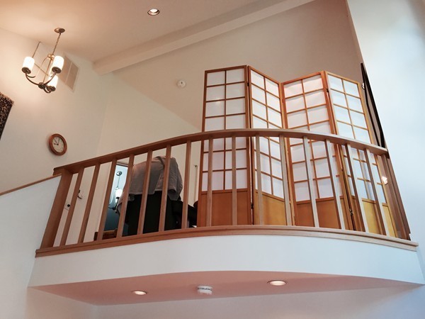 301 Montague Road Leverett, MA 01054 - Photo 23 of 30 a view of staircase with large window