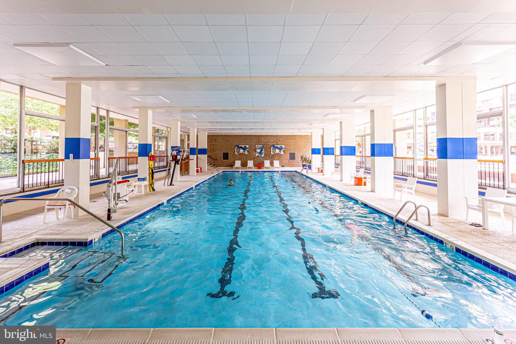 560 N Street Southwest, Unit N409 Washington, DC 20024 - Photo 6 of 10 Indoor Heated Pool
