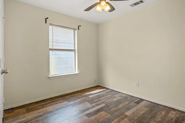 wooden floor in an empty room