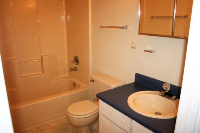 4648 Jones Road Macon, GA 31216 - Photo 9 of 10 a bathroom with a sink a toilet and shower