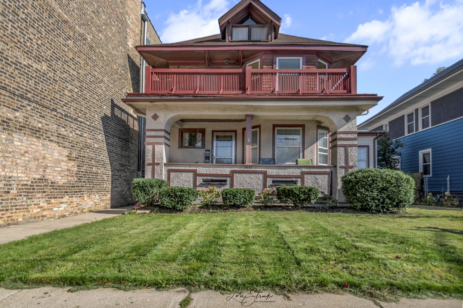 3637 North Pulaski Road Chicago, IL 60641 - Photo 2 of 34 a view of a brick house with a yard