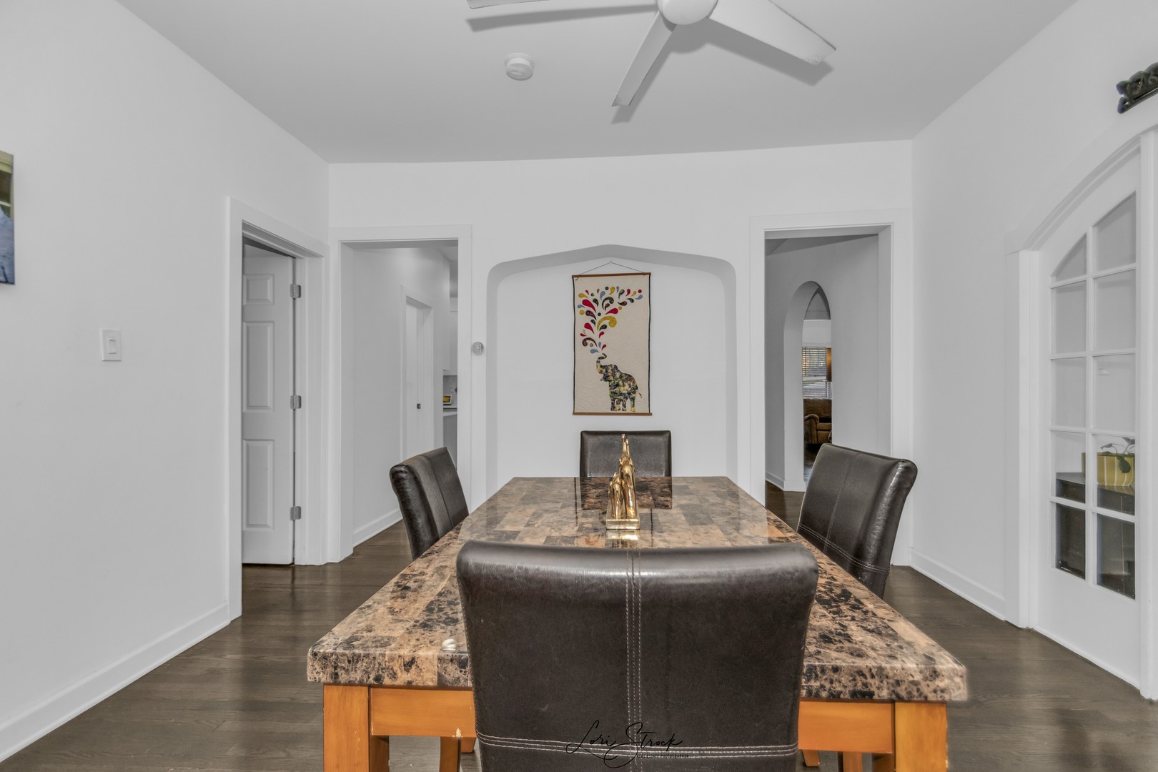3637 North Pulaski Road Chicago, IL 60641 - Photo 6 of 34 a dining room with furniture and wooden floor