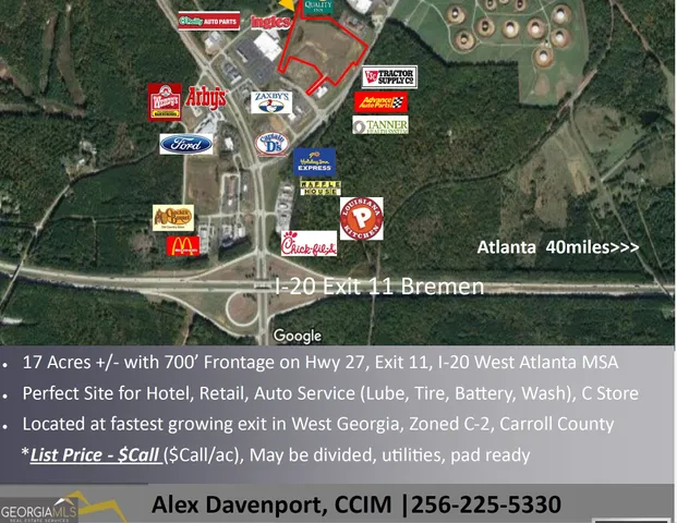 $900,000 | 1401 Alabama Avenue, Bremen, GA 30110