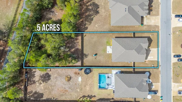 a view of a building from a window