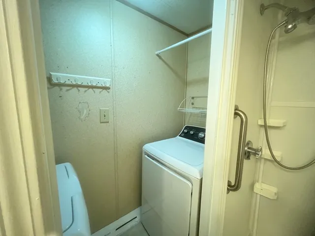 a bathroom with a sink and toilet