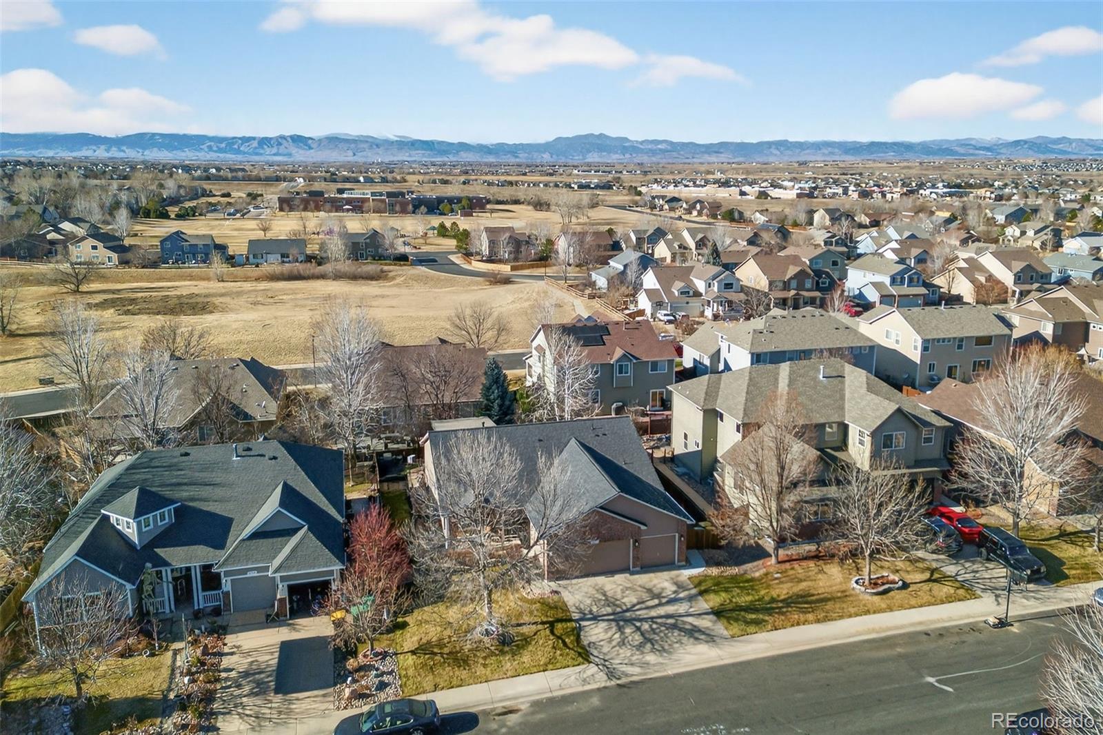 6737 Thistle Ridge Avenue Firestone, CO 80504 - Photo 38 of 39 an aerial view of multiple house
