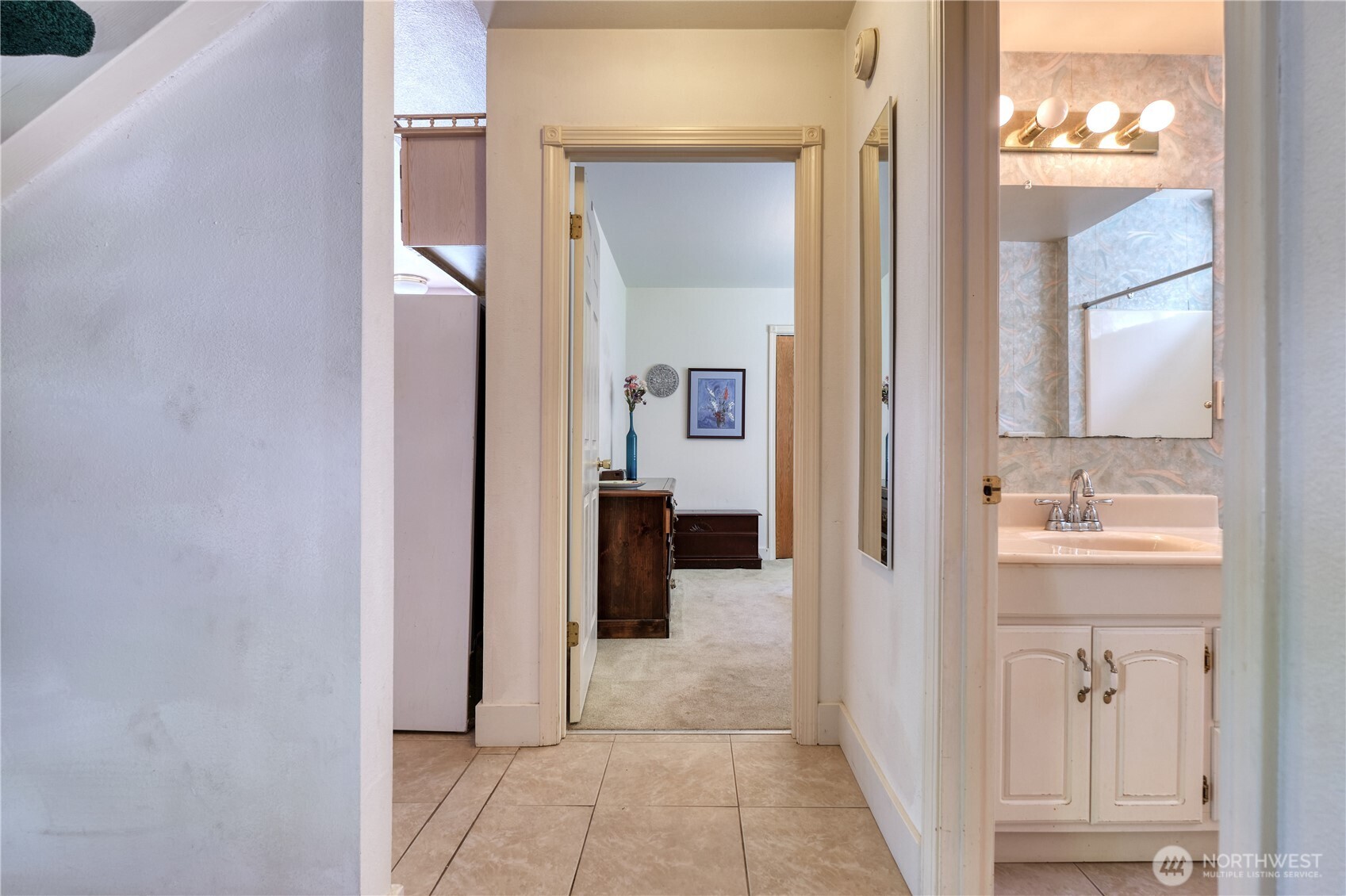 2145 Fir Street Point Roberts, WA 98281 - Photo 10 of 36 a view of a bathroom from the hallway