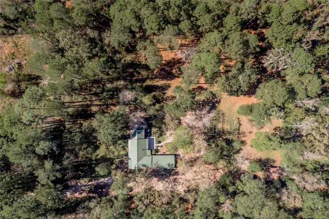 a sign that is sitting in front of a tree