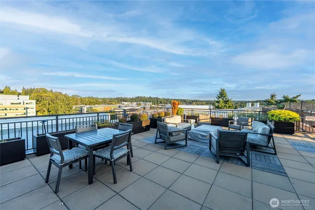 a large living room with a large window