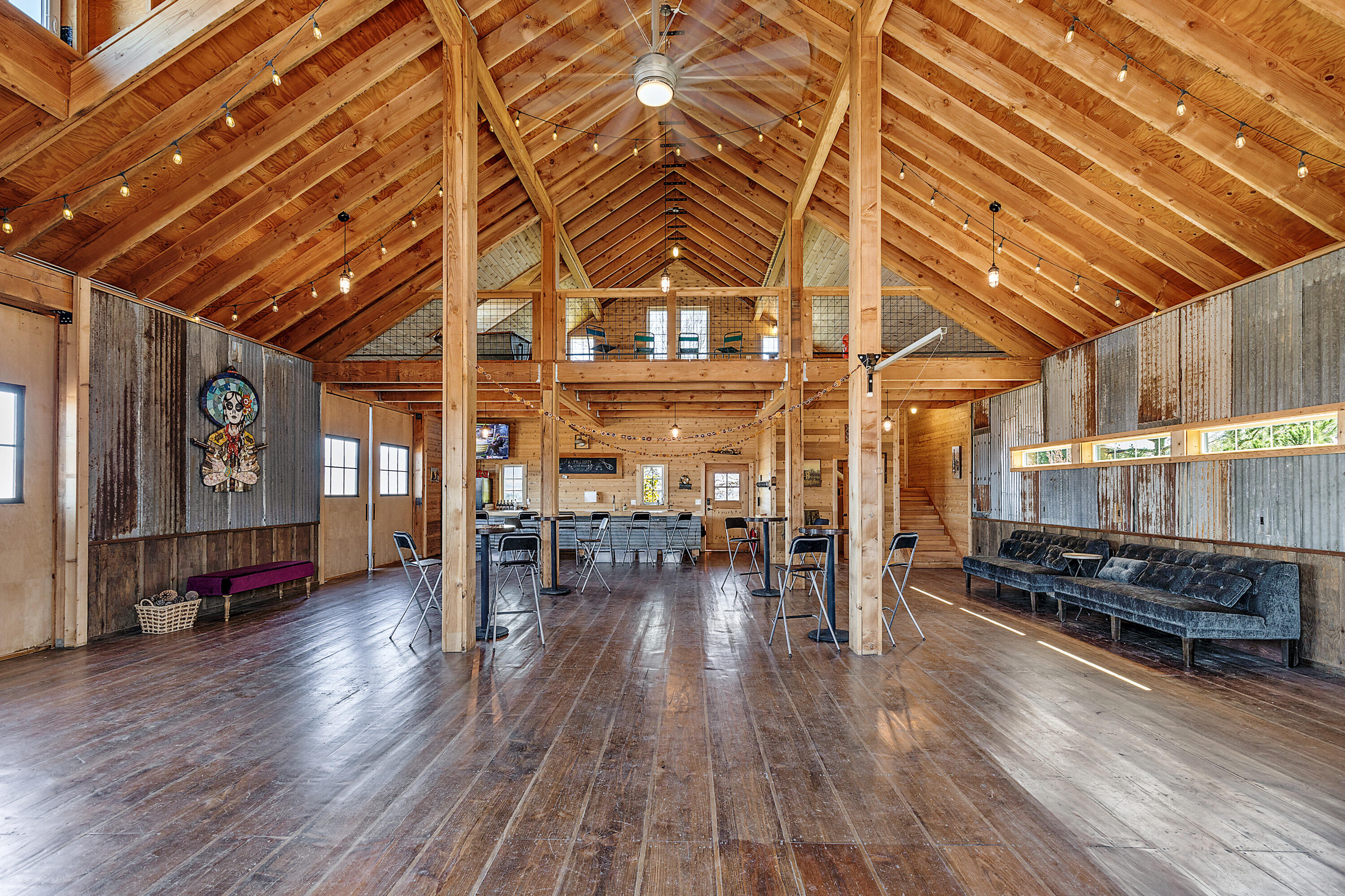 4167 Independence School Road Medford, OR 97501 - Photo 55 of 95 Barn interior view 1