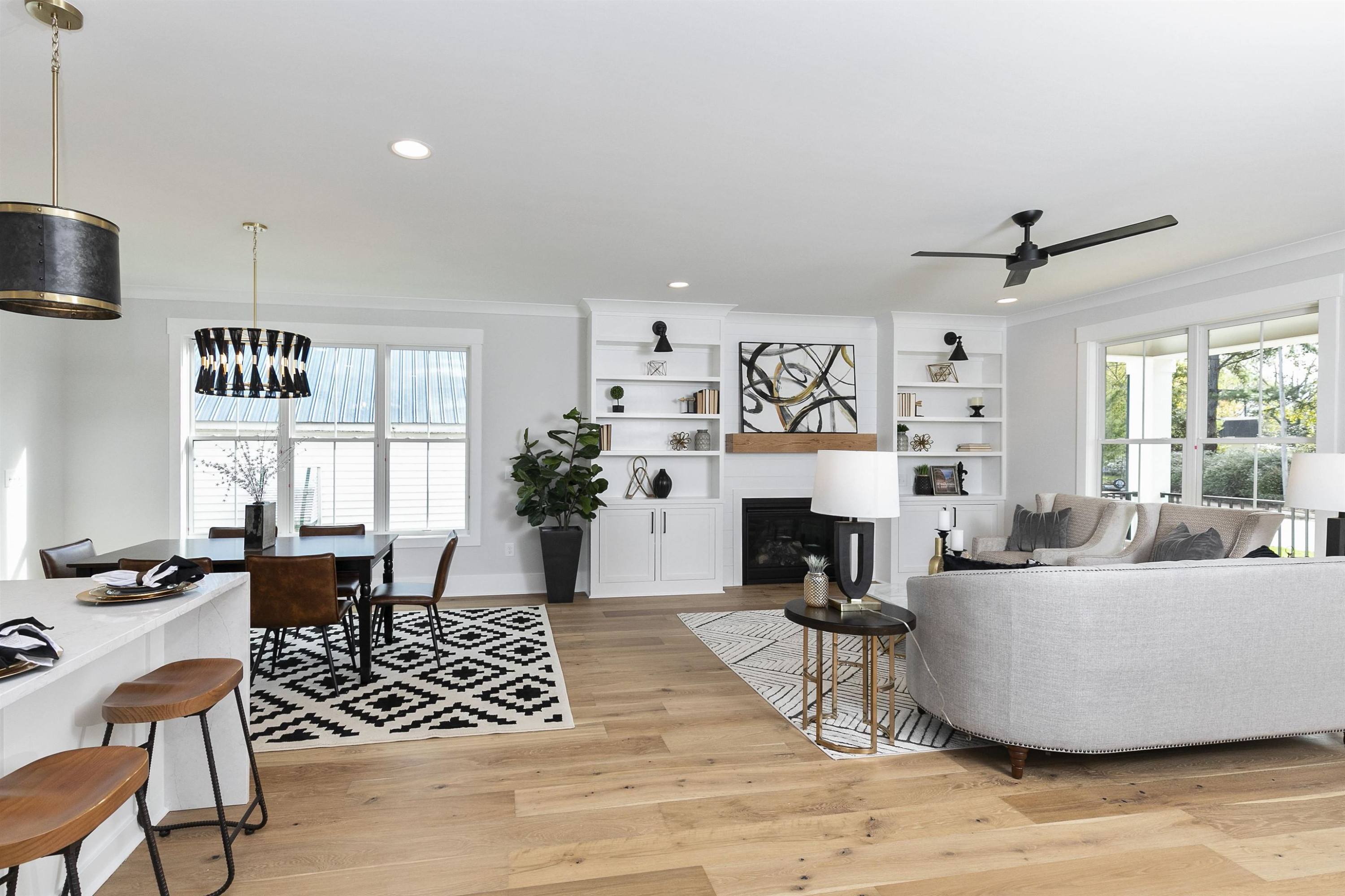 114 Summit Avenue Raleigh, NC 27603 - Photo 8 of 62 a living room with furniture and wooden floor