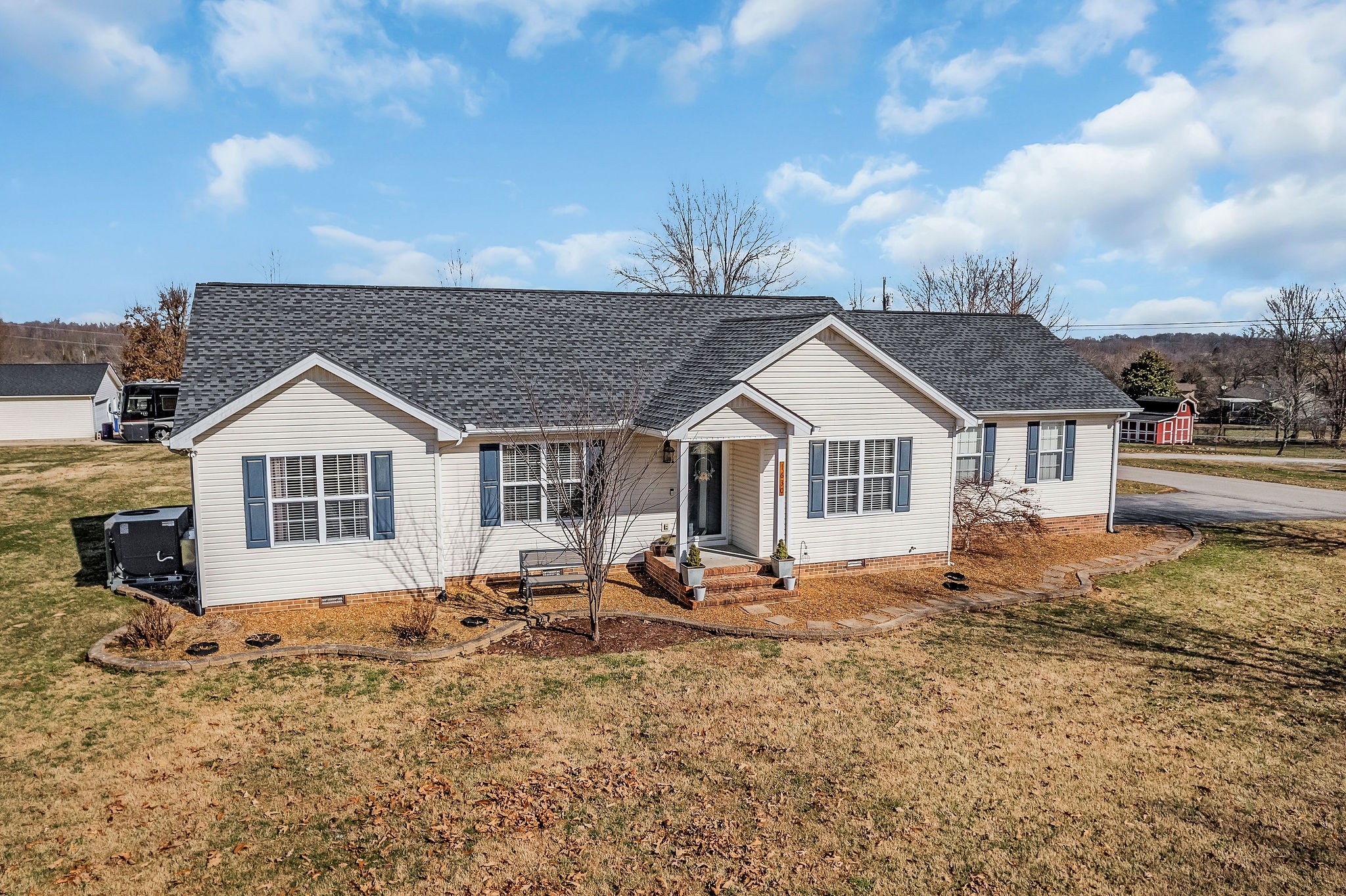 1630 Blackburn Fork Road Cookeville, TN 38501 - Photo 2 of 30 a view of a house with a yard and wooden fence
