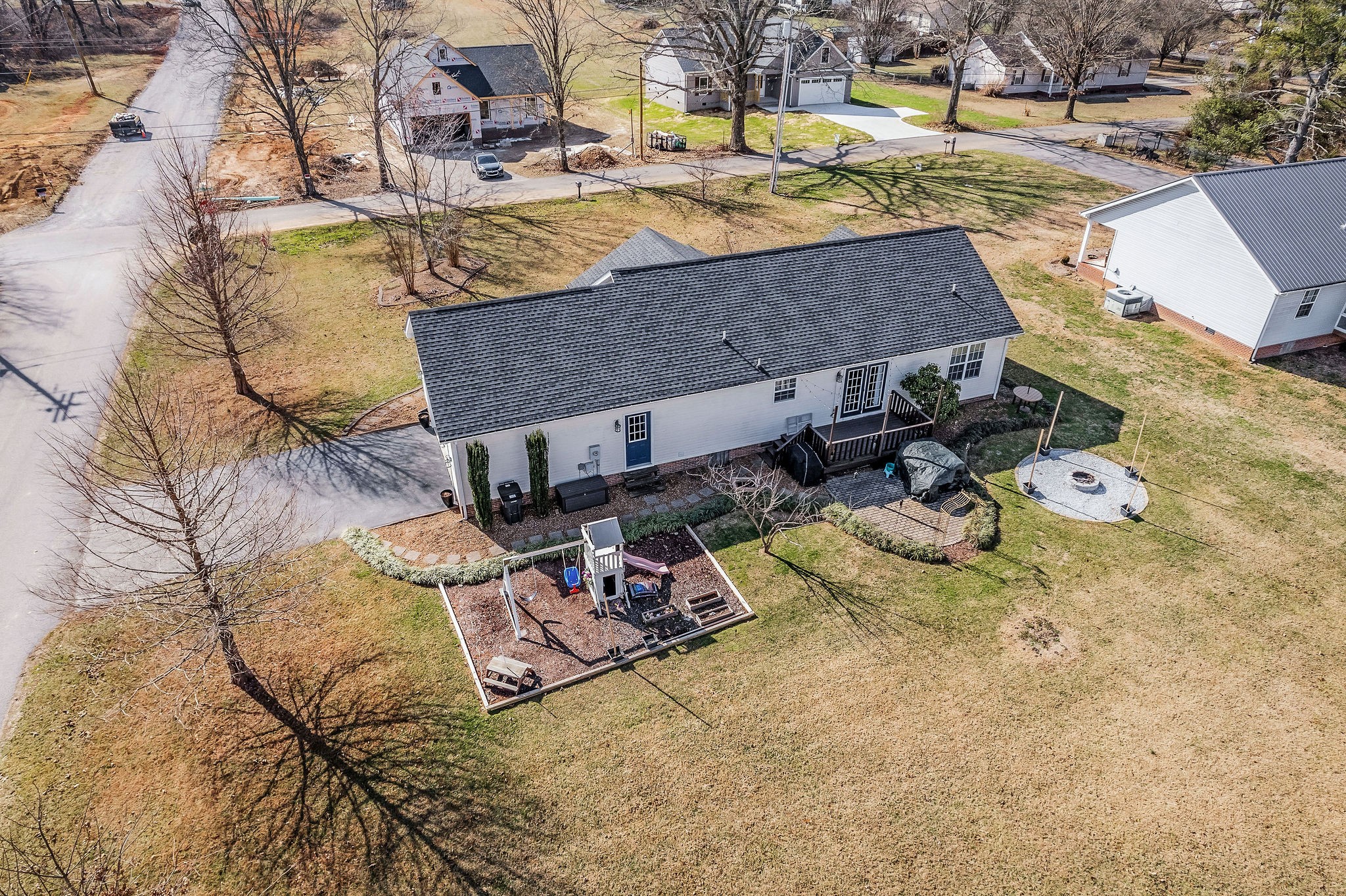 1630 Blackburn Fork Road Cookeville, TN 38501 - Photo 23 of 30 a view of a house with a snow