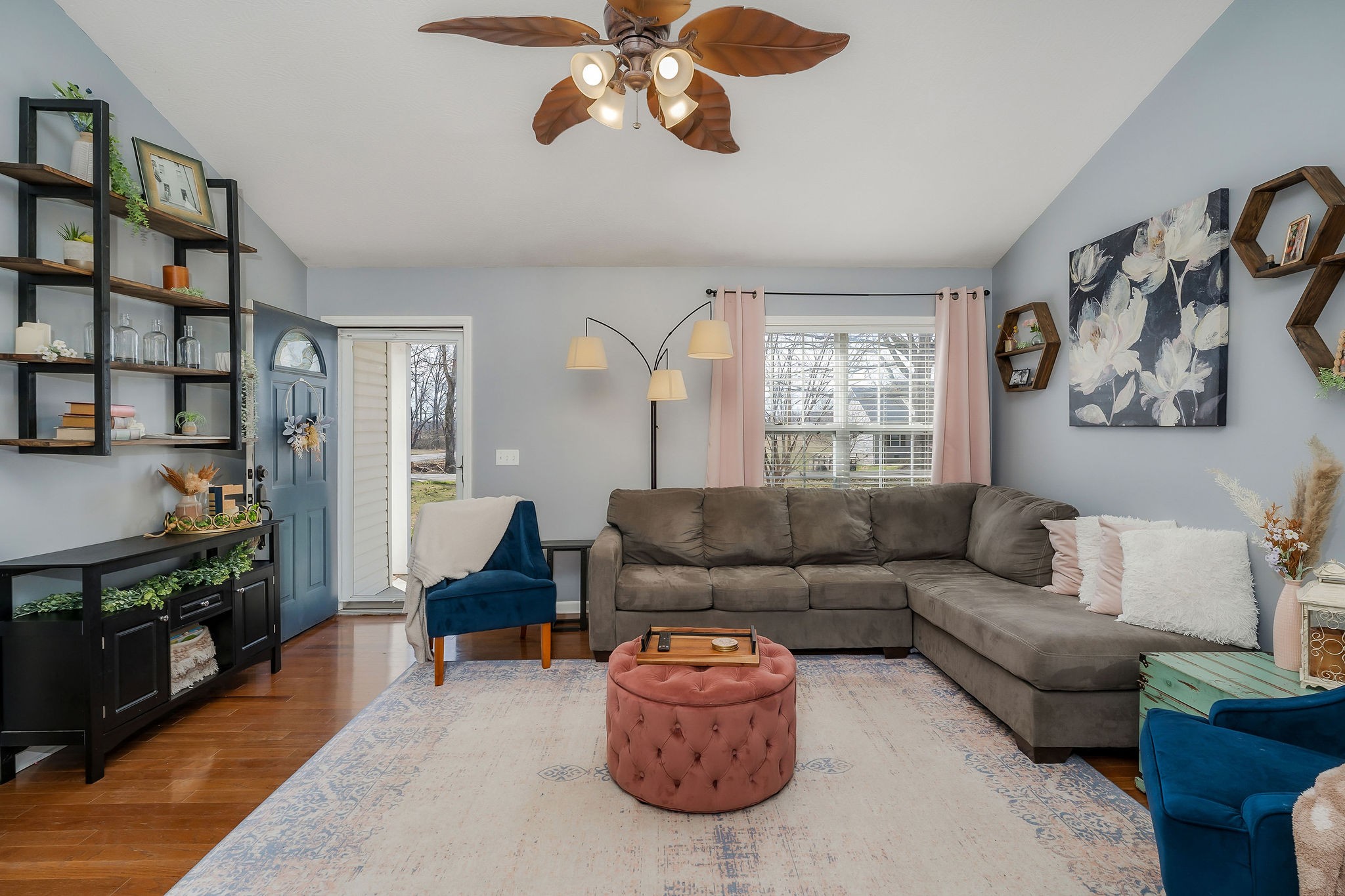 1630 Blackburn Fork Road Cookeville, TN 38501 - Photo 7 of 30 a living room with furniture and a flat screen tv