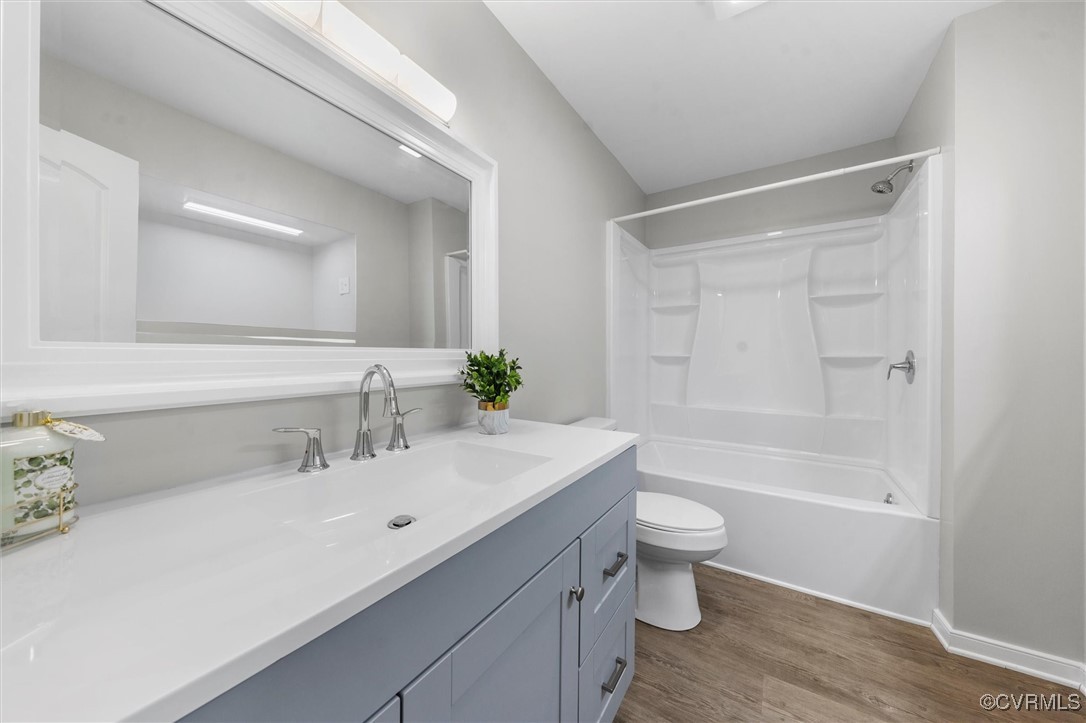 3425 Newbys Bridge Road Chesterfield, VA 23832 - Photo 16 of 49 Bathroom with toilet, vanity, bathtub / shower com