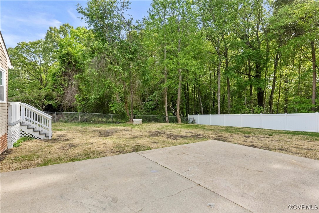 3425 Newbys Bridge Road Chesterfield, VA 23832 - Photo 39 of 49 View of patio / terrace with a fenced backyard