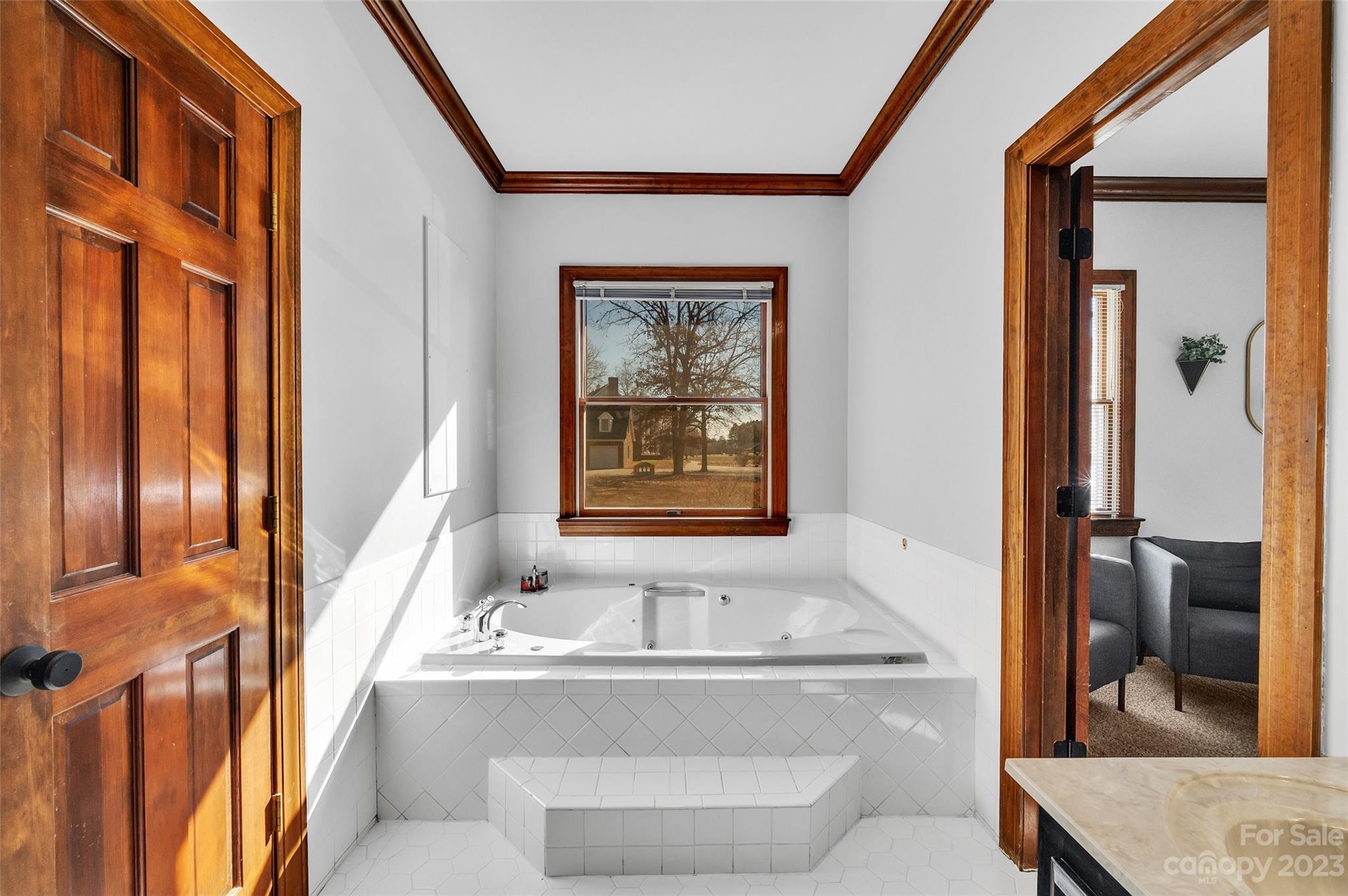 700 West Zion Church Road Shelby, NC 28150 - Photo 19 of 45 a bathroom with a tub and a window