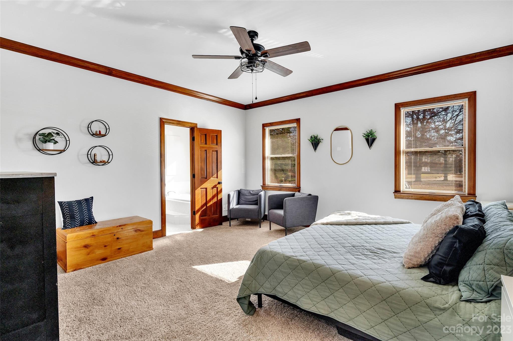 700 West Zion Church Road Shelby, NC 28150 - Photo 22 of 45 a bed room with a bed and a couch
