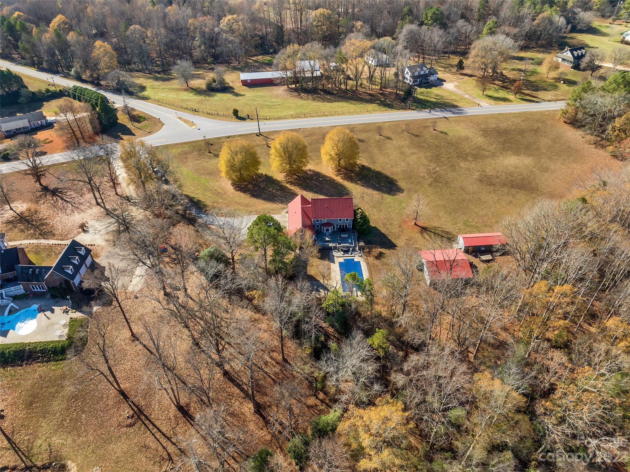 700 West Zion Church Road Shelby, NC 28150 - Photo 3 of 45 a view of swimming pool with outdoor seating and yard