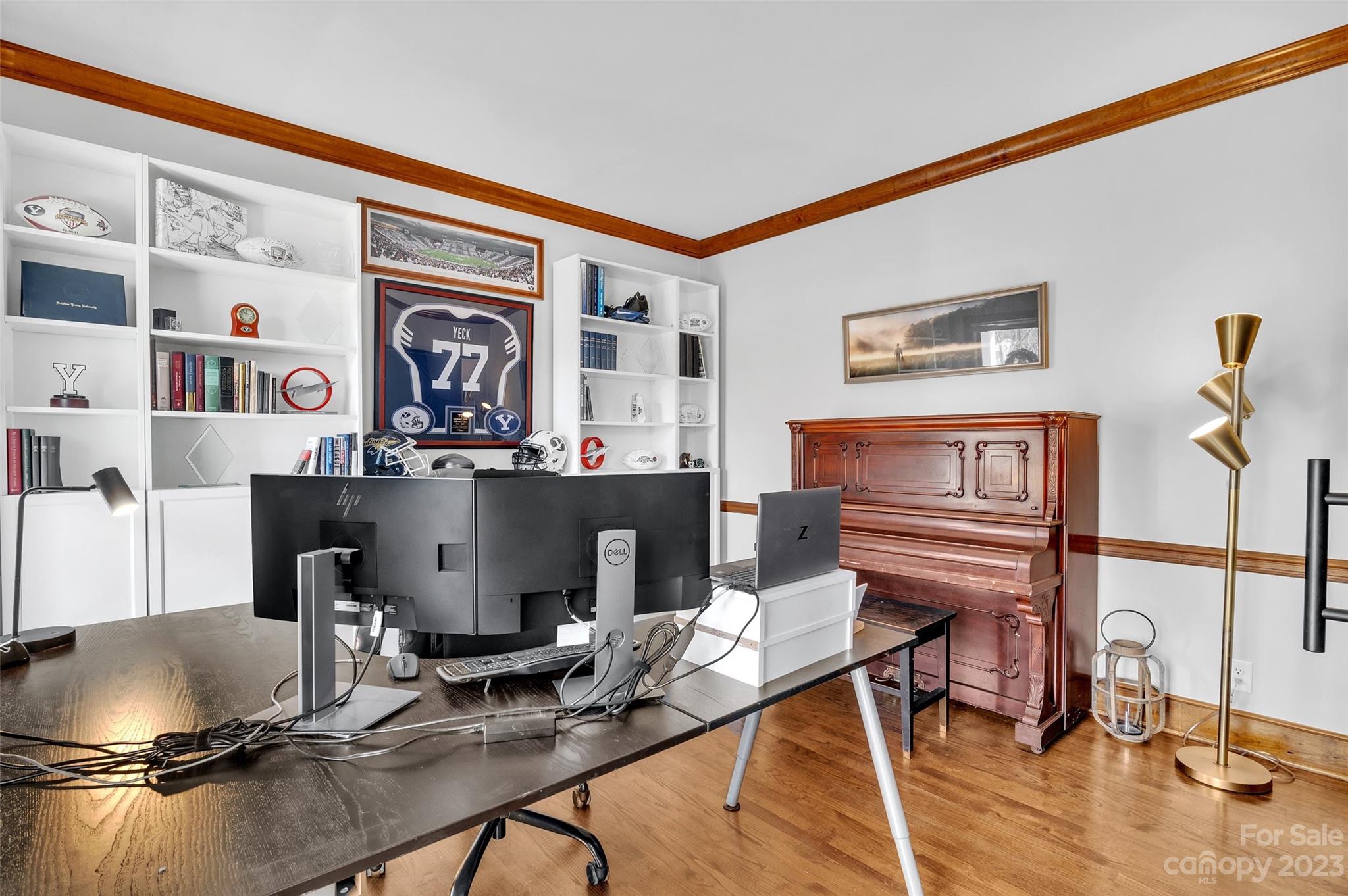 700 West Zion Church Road Shelby, NC 28150 - Photo 10 of 45 a room with furniture and a wooden floor