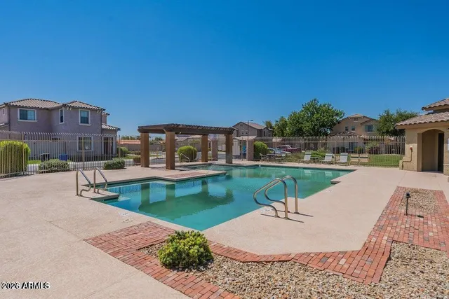 a view of a house with a outdoor space