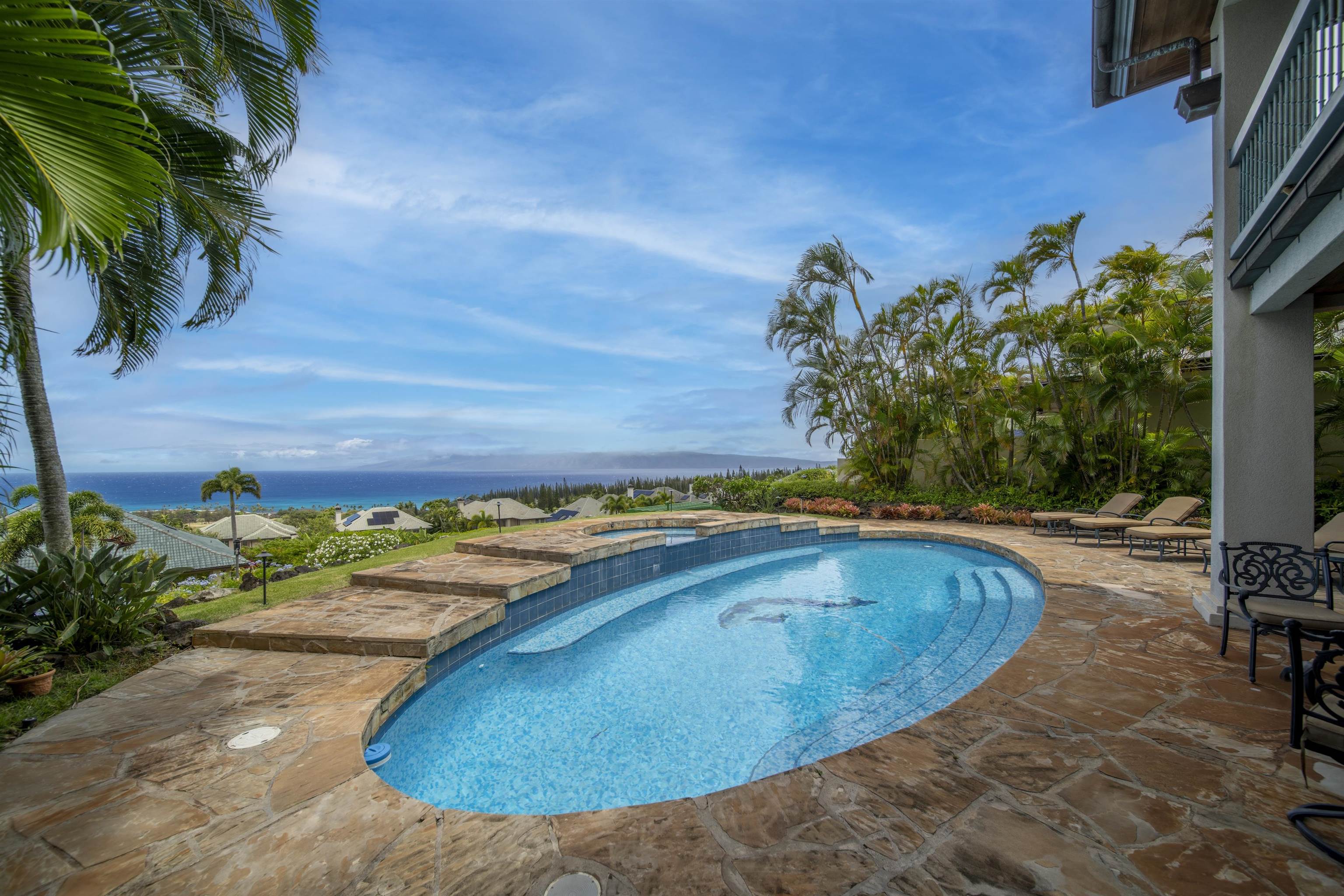 212 Crestview Road Lahaina, HI 96761 - Photo 27 of 50 a view of a swimming pool with an outdoor space