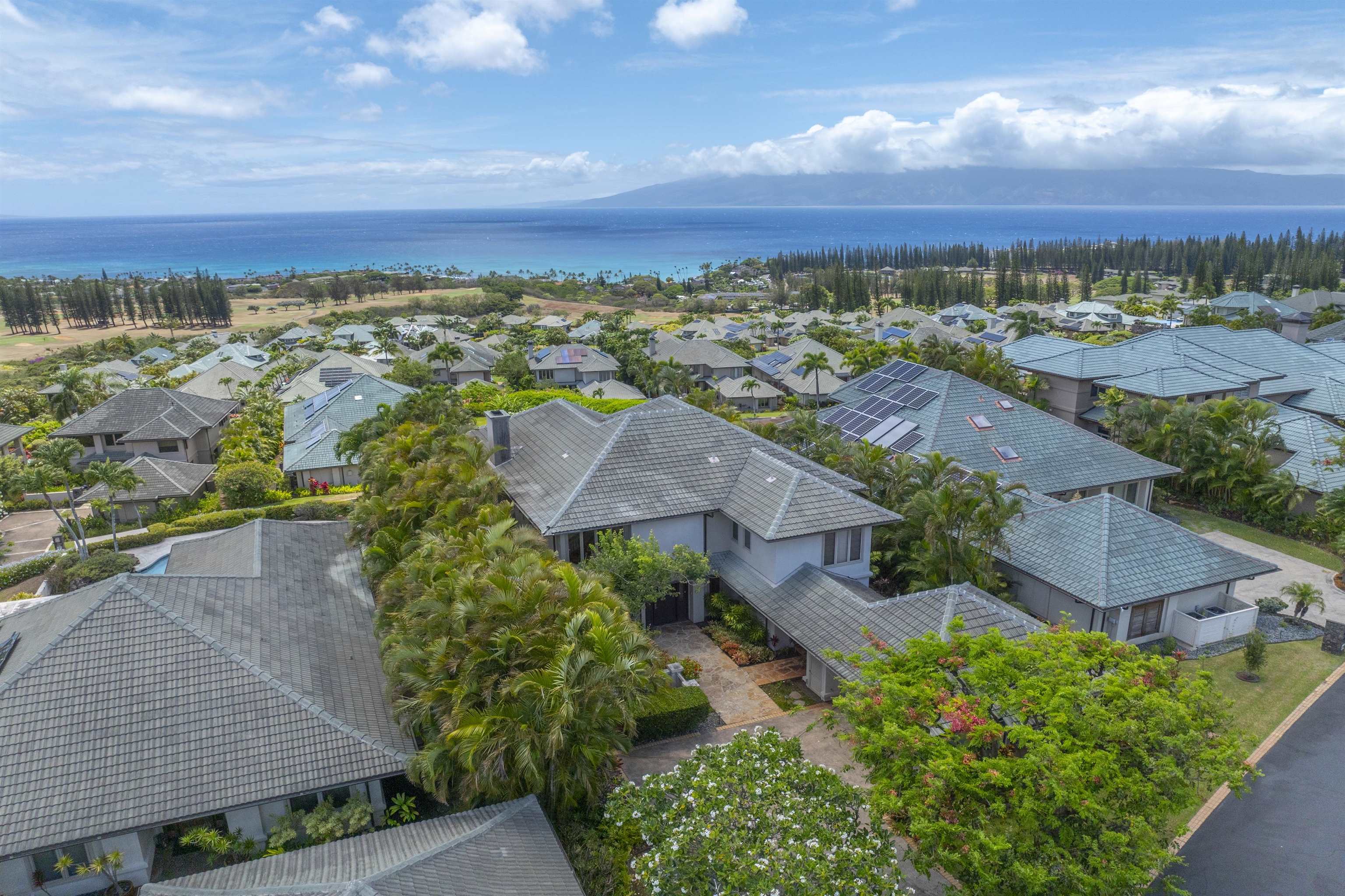 212 Crestview Road Lahaina, HI 96761 - Photo 3 of 50 an aerial view of residential houses with outdoor space and street view