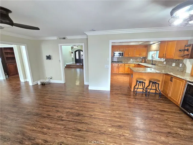 a view of a living room