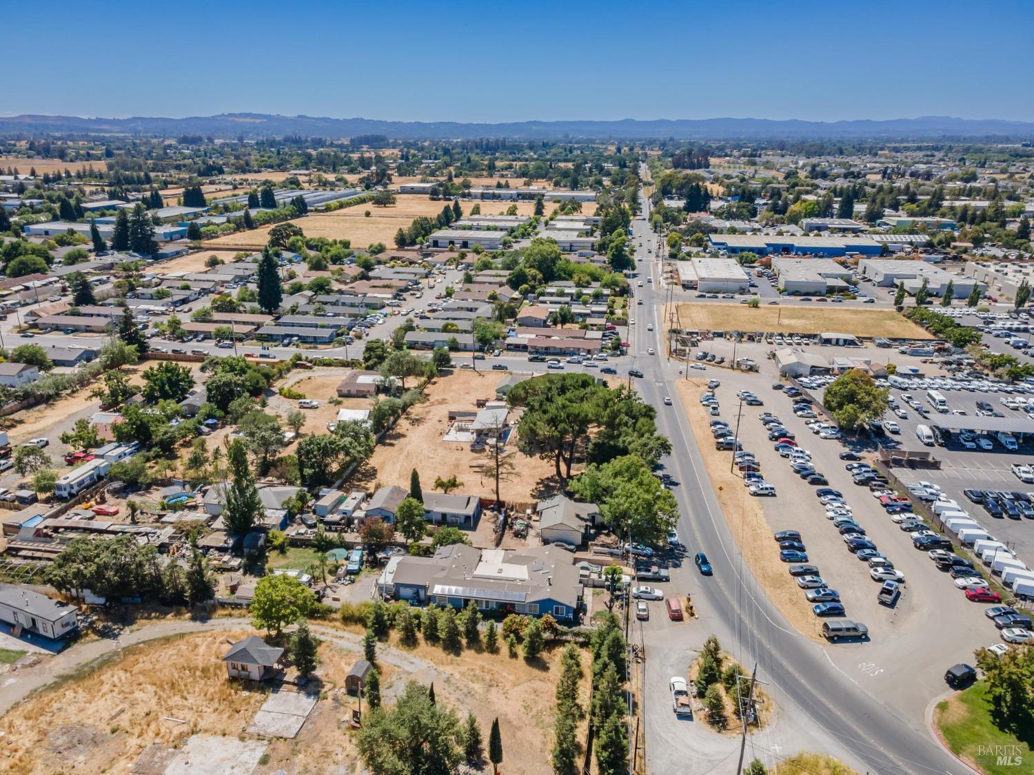 104 Bellevue Avenue Santa Rosa, CA 95407 - Photo 19 of 20 an aerial view of a city