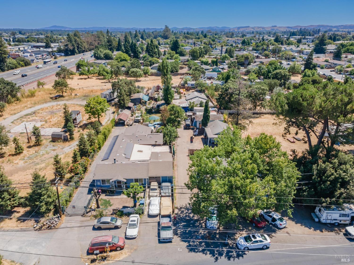 104 Bellevue Avenue Santa Rosa, CA 95407 - Photo 2 of 20 an aerial view of a