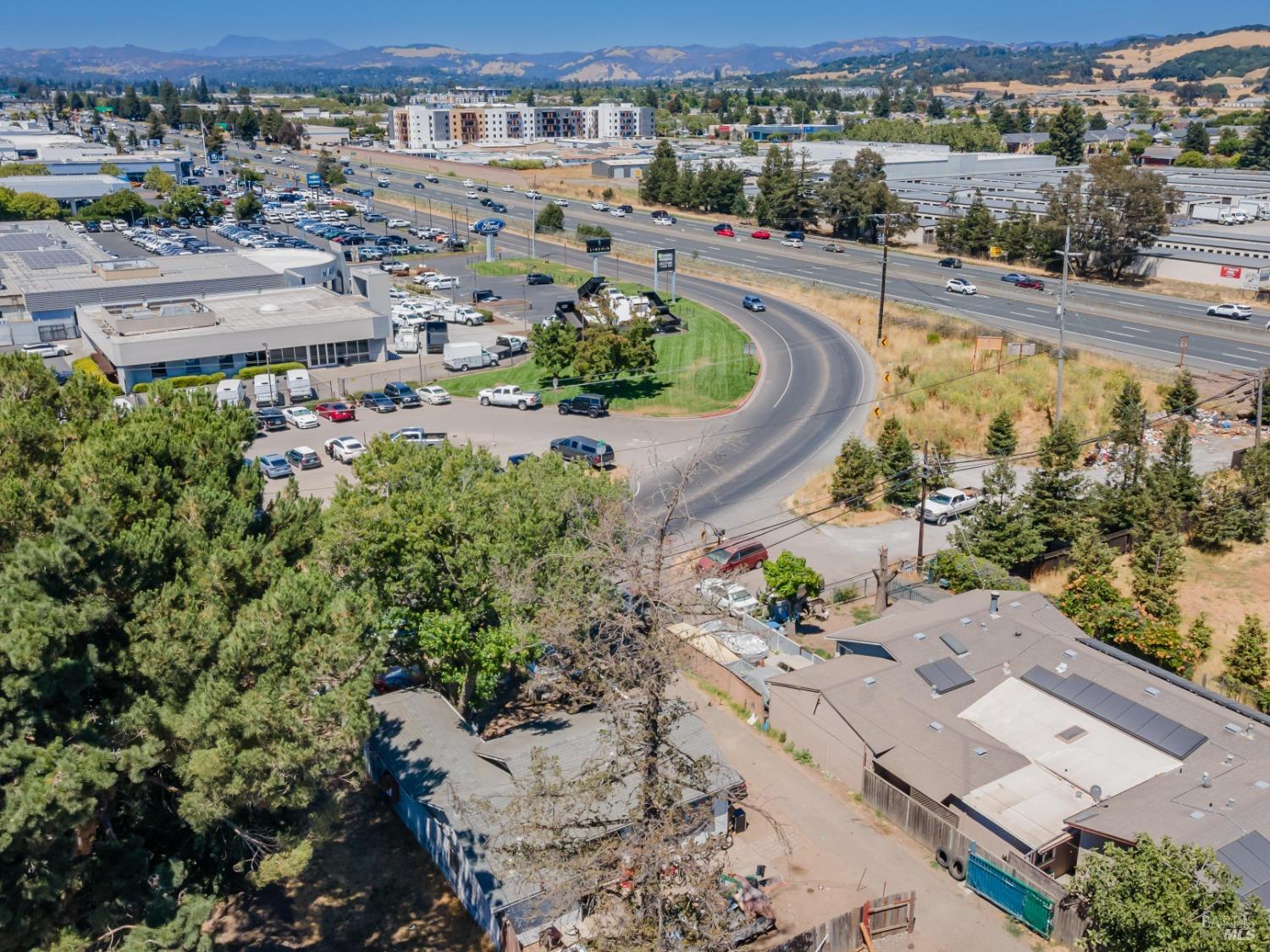 104 Bellevue Avenue Santa Rosa, CA 95407 - Photo 10 of 20 an aerial view of a