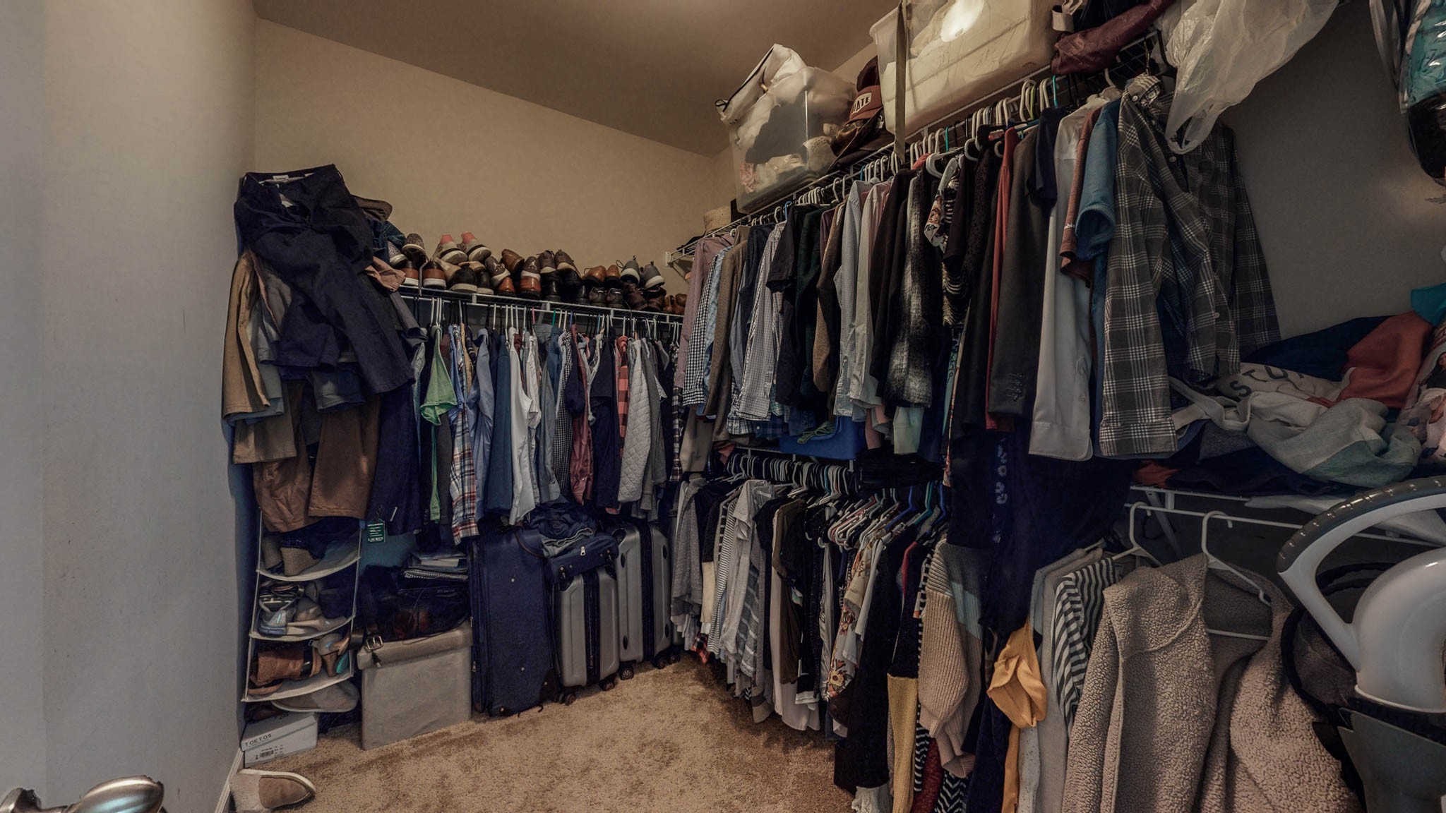 1115 Golf View Way Spring Hill, TN 37174 - Photo 21 of 49 a view of walk in closet with clothes and shoes