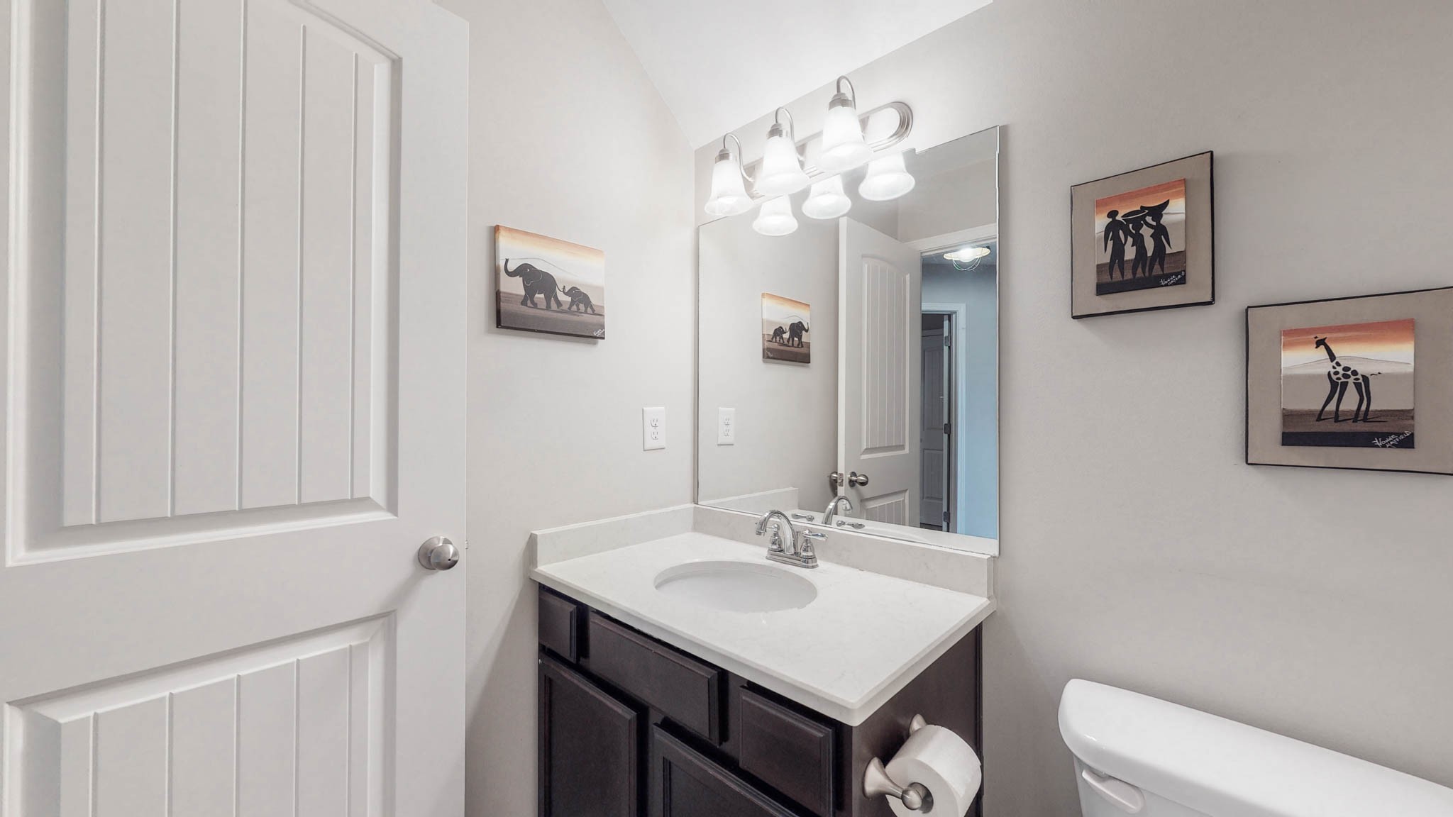 1115 Golf View Way Spring Hill, TN 37174 - Photo 29 of 49 a bathroom with a sink vanity and toilet