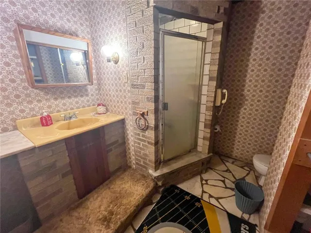 a view of a house with a balcony