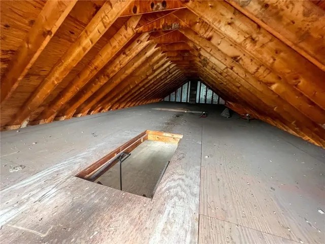 a view of storage and utility room