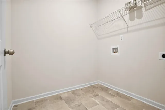 a view of a small space