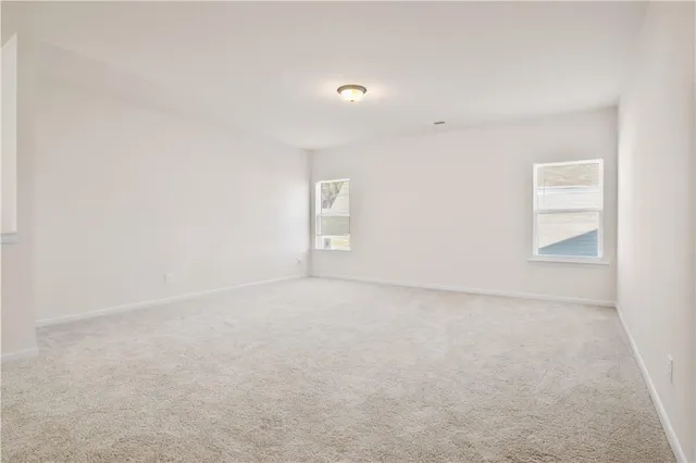 a view of empty room