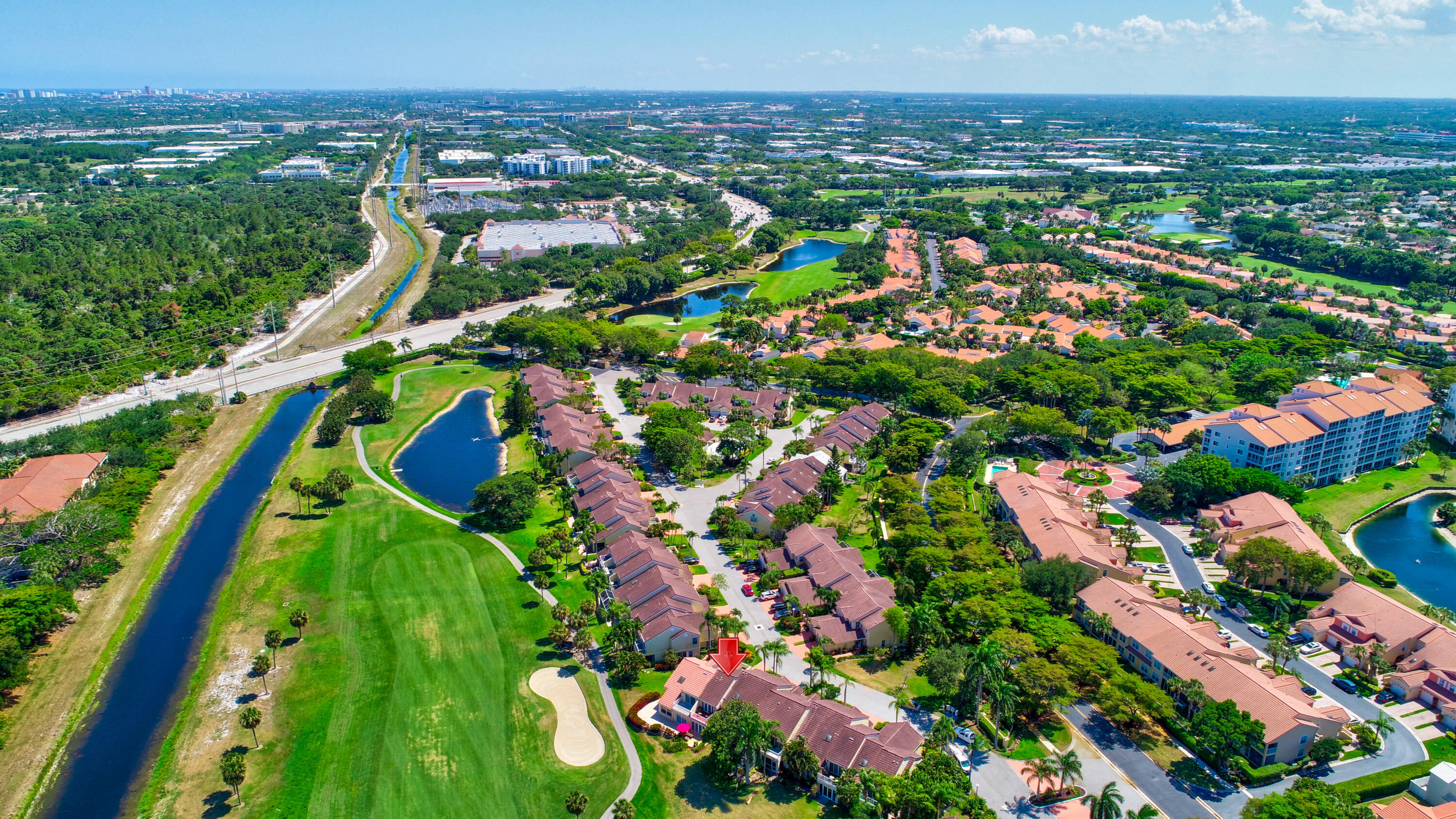 17094 Boca Club Boulevard, Unit 5 Boca Raton, FL 33487 - Photo 54 of 74 16_aerials (16 of 20)