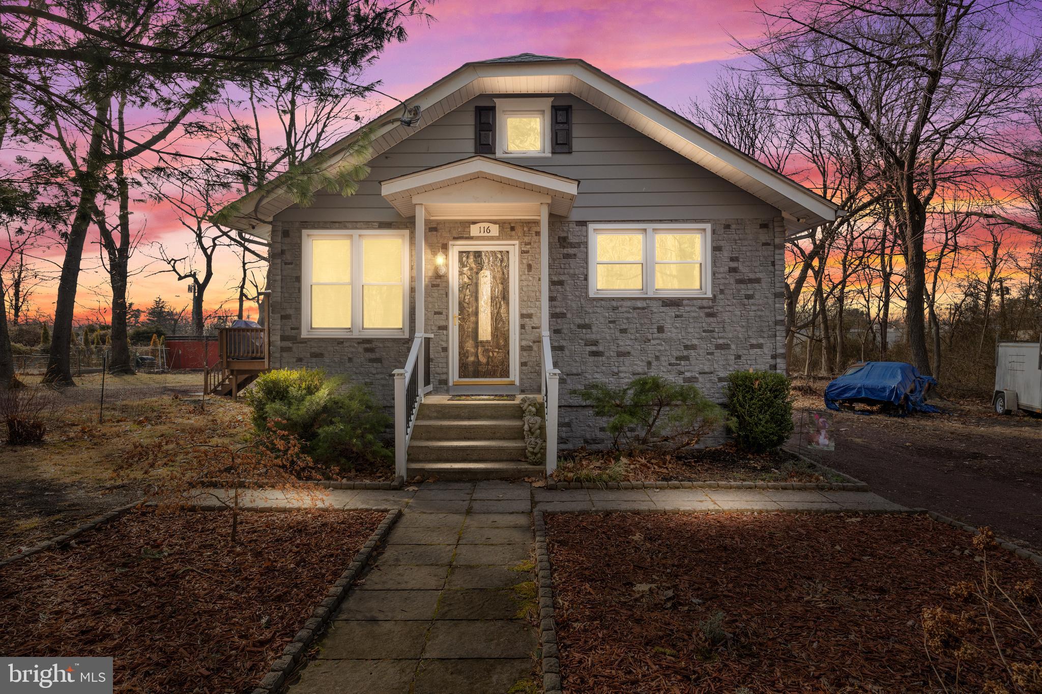 116 Fairmount Avenue Voorhees, NJ 08043 - Photo 3 of 37 a front view of a house with garden