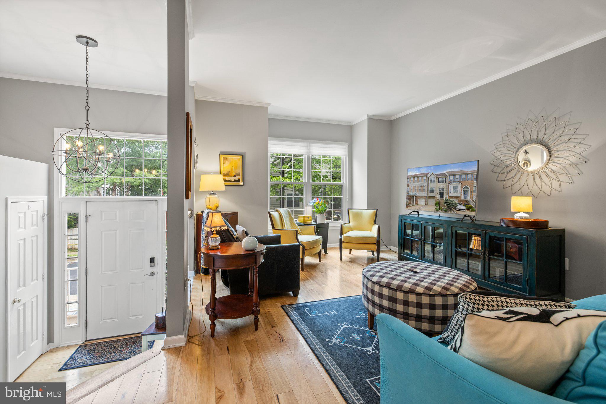 20546 Fairchild Terrace Sterling, VA 20165 - Photo 12 of 66 Foyer / Living Room - Abundance of Natural Light