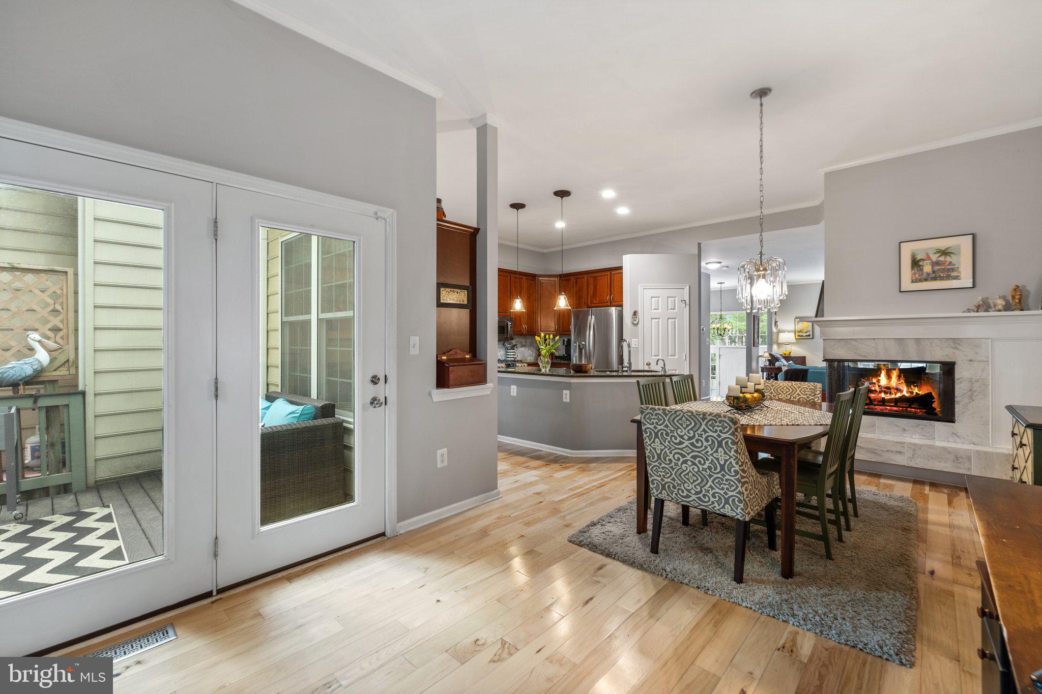 20546 Fairchild Terrace Sterling, VA 20165 - Photo 28 of 66 Sun Room Opening to Trex Decking / Balcony