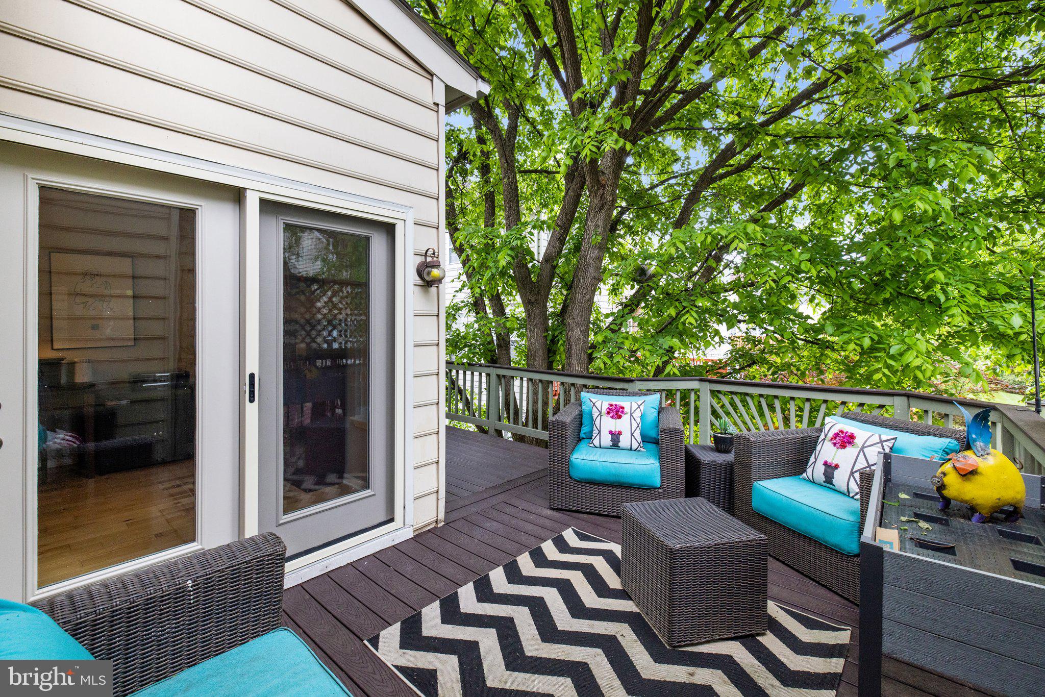 20546 Fairchild Terrace Sterling, VA 20165 - Photo 30 of 66 Large Trex Deck off Sunroom