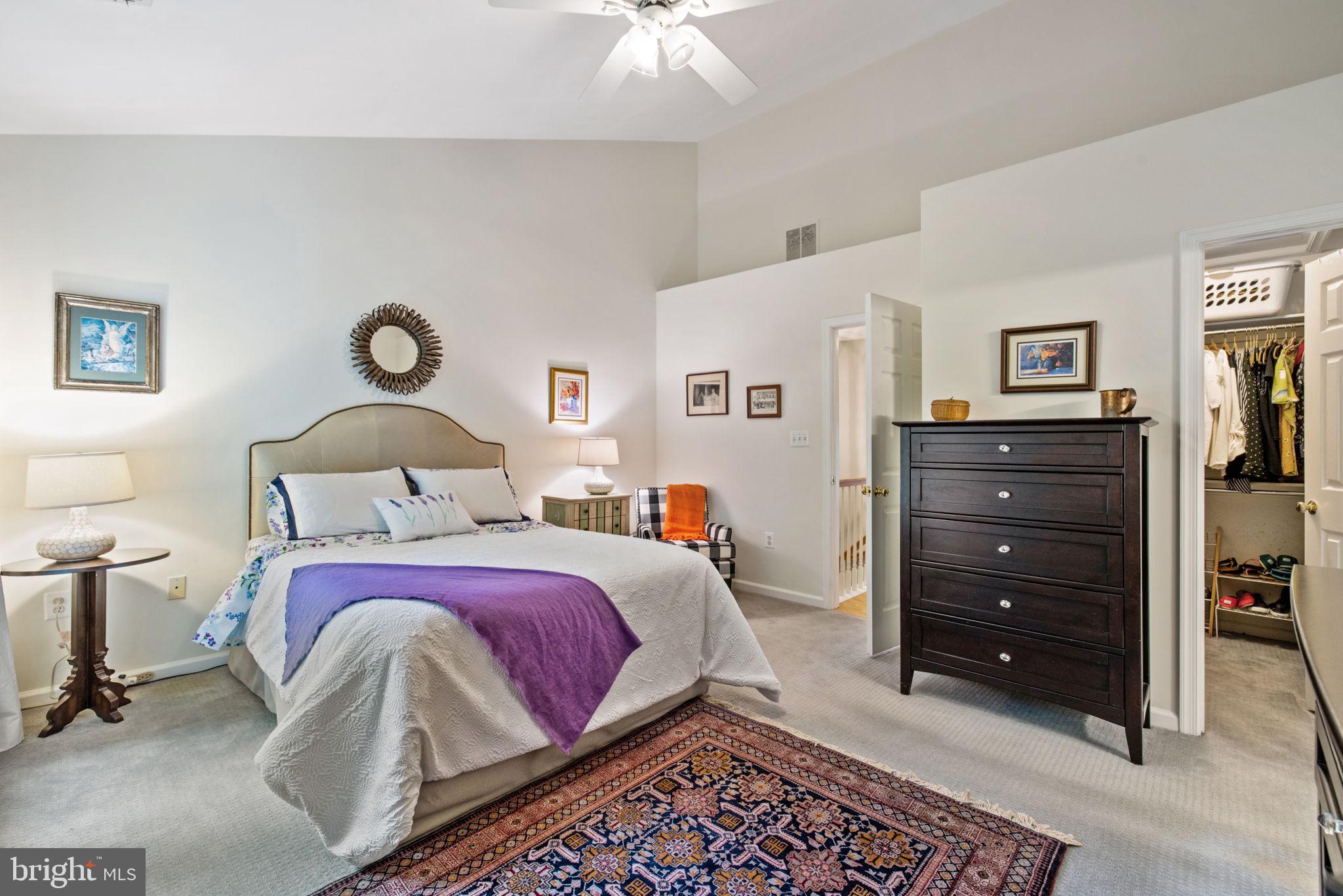 20546 Fairchild Terrace Sterling, VA 20165 - Photo 36 of 66 Owners Suite with Vaulted Ceilings & Ceiling Fan